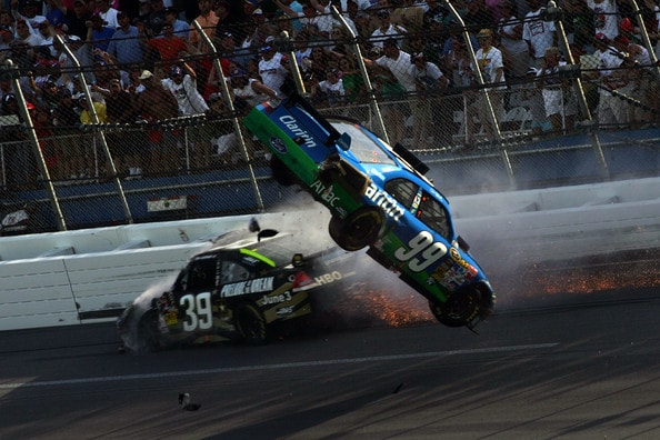 Talladega crash in 2009
