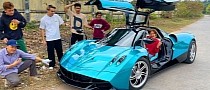 Bunch of Guys Build Pagani Huayra Supercar From Scratch in Their Garage, Looks Fully Legit