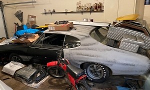Buried Alive 1968 Pontiac GTO Looks Intriguing, Actually a Work-in-Progress