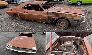 Burned 1970 Dodge Challenger Is Proof That Not All Classic Cars Are Worth Saving