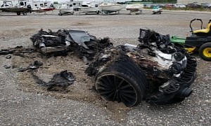 Burned Down 2021 McLaren GT Is Really Pushing the Notion of “Car Sale”