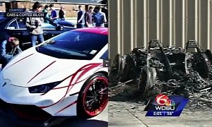 Burned-Down Lamborghini Could Be the Indirect Victim of a Race Crime, More or Less