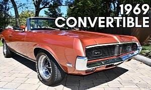 Burnt Orange 1969 Mercury Cougar Convertible Has the Full Package, Rare and Low Miles