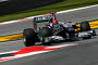 Button Upset by Schumacher's Move