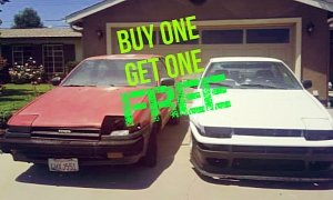 Buy One Toyota AE 86, Get one Free in California