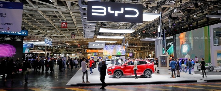 BYD kicks off the 2022 Paris Motor Show with a comprehensive lineup