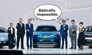 BYD Says Fully Autonomous Cars Are Basically Impossible