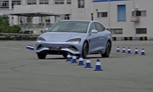 BYD Seal Completes Moose Test at 83.5 KPH (52 MPH), Shows CTB (Cell-to-Body) Technology