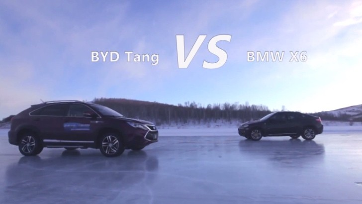 BYD Tang Ice Test