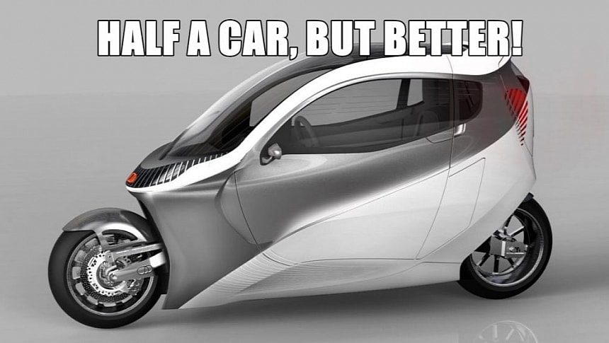 The C-1 is an AEV (Auto-Balance Electric Vehicle) that's better than a car or a motorcycle