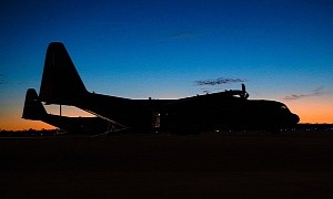 C-130J Super Hercules Hides in the Shadows, Can’t Hide Impressive Muscle