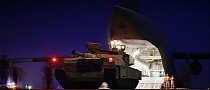 C-17 Globemaster Opens Wide, Eats an M1A2 Abrams Whole
