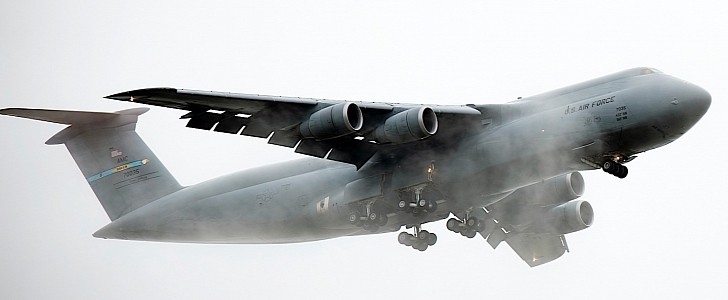 C-5M Super Galaxy during exercise in July