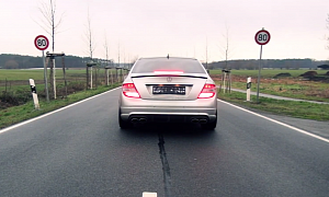 C 63 AMG Accelerating From a Stop is Ear-gasmic