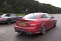 C 63 AMG Coupe by Rebellion Automotive Goes 187 mph Into a Parking Lot