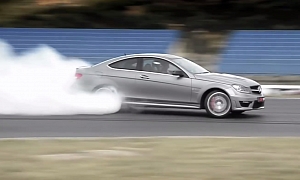 C 63 AMG Coupe Edition 507 Gets Track Tested by Car South Africa
