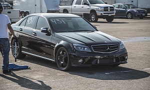 C 63 AMG Stage 2 by Weistec Does The Quarter in 10.7 Seconds