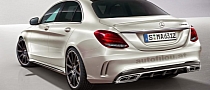 C 63 AMG W205 Rendering Might Pass as The Real Deal