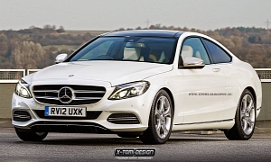 C-Class Coupe C205 Gets More Accurate Rendering