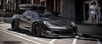 C6 Corvette With LOMA GT2 Widebody Kit and Thule Roof Box Puts Down 715 RWHP