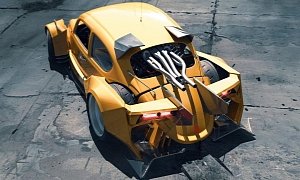 C7 Corvette "Butt Lift" for Volkswagen Beetle Looks Surprisingly Fitting