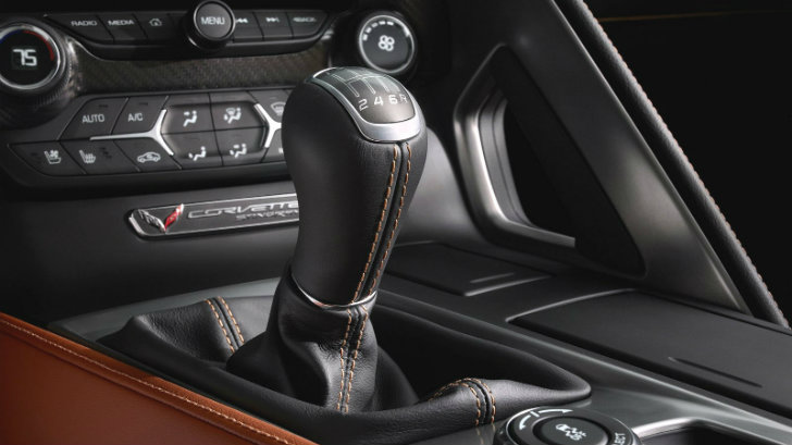 Seven-speed manual gearbox from the C7 Corvette