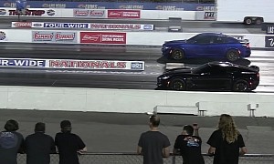 C7 Corvette Z06 Duo Races 392-Powered Muscle Cars From Dodge, Obliteration Follows