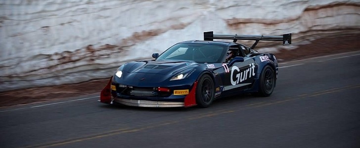 C7 Corvette Z06 Pikes Peak Race Car with E85 tune