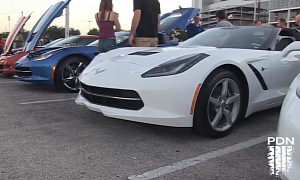C7 Corvettes Descend on Houston October Coffee and Cars