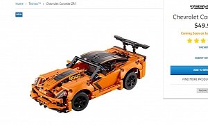 C7 ZR1 Gets the Lego Technic Treatment, Priced At $50