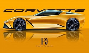 C8 Chevrolet Corvette Arrow Concept Is Front-Engined, Has Iconic Silhouette
