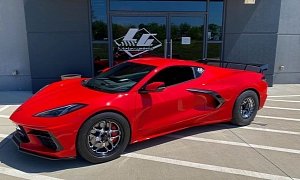 C8 Corvette 15-inch Conversion "Drag Pack" Is Bad To The Bone