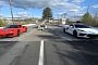 C8 Corvette Drag Races Ferrari 488 Pista, Obliteration Follows