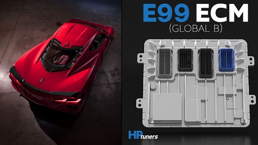 HP Tuners GM E99 ECM Service and C8 Stingray