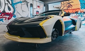 C8 Corvette Is Getting the First Widebody Kit Thanks to Tj Hunt