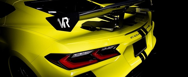 C8 Corvette with Victor Racing ACT-C8 Smart Active Aero rear wing