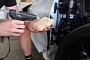 C8 Corvette Owner Uses Ramen Noodles to Repair a Door
