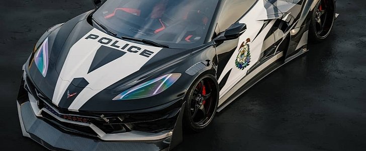 C8 Corvette Police Car Concept