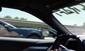 C8 Corvette Races Modded Camaro SS, the Struggle Is Real