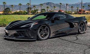 C8 Corvette "Shorty" Is the First Air Suspension Build, Adaptive Dampers Work