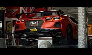 C8 Corvette Sounds Insane With Fabspeed Straight Pipes