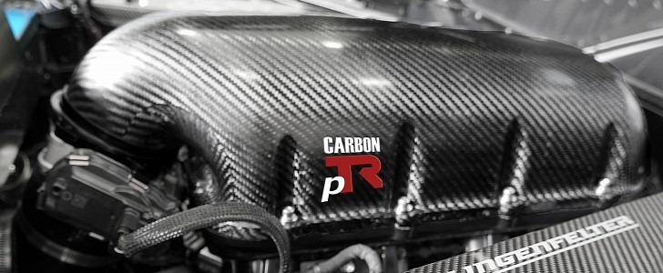 C8 Corvette Stingray Carbon-Fiber Intake Manifold from Lingenfelter Performance Engineering