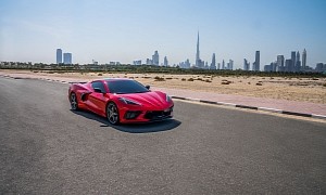 C8 Corvette Stingray Now Arriving in Middle Eastern Showrooms