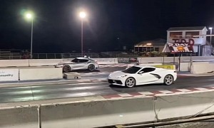 C8 Corvette Stingray Races 2020 Toyota Supra, SN95 Ford Mustang, C7 Grand Sport