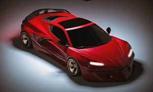 C8 Corvette "Testarossa Wedge" Has Some Crazy Design Ideas