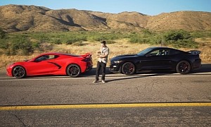 C8 Corvette vs. Shelby GT500 Acceleration Test Yields Obvious Results