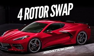 C8 Corvette With Turbo Rotary Engine Swap Could Turn Into "Modern Aerovette"