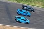 C8 Corvette Z06 Drag Races Lamborghini Huracan and Ferrari 458, Obliterates Both