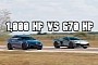 C8 Corvette Z06 Drag Races Manual 1,000-HP Cadillac CT5-V Blacking, Someone Gets Schooled