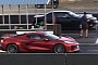 C8 Corvette Z06 Drags Challenger, Tesla, and Chevy SS, Someone Gets Destroyed